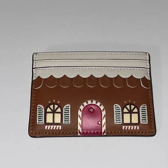 Kate Spade Gingerbread House Card Holder - Picture 4 of 6